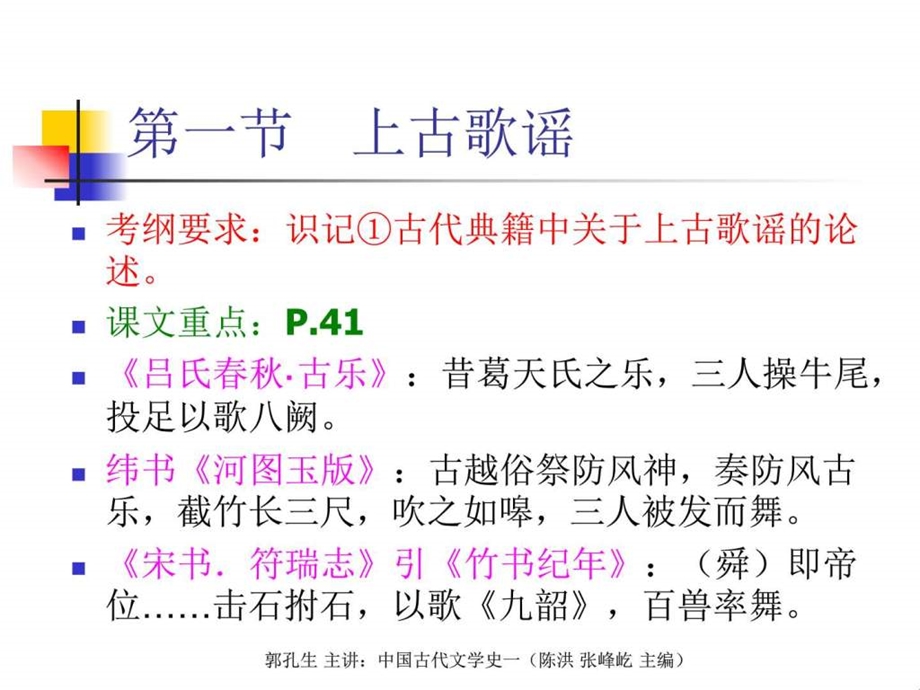 郭孔生主讲中国古代文学史一第一编先秦文学陈洪张....ppt.ppt_第3页