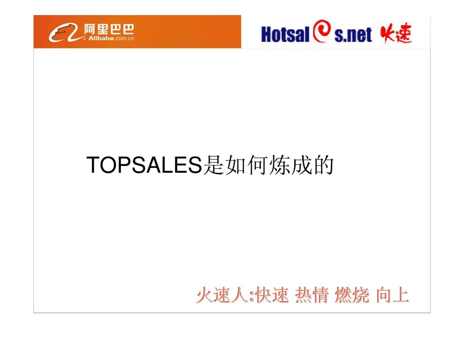 TOPSALES是如何炼成的.ppt_第1页