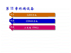 移动通信技术与设备第11章终端设备图文.ppt.ppt