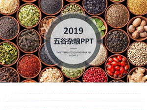 精美爱惜粮食五谷杂粮节约粮食农产品PPT.ppt.ppt