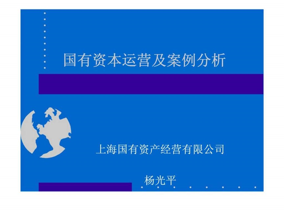 国有资本运营及案例分析1.ppt_第1页