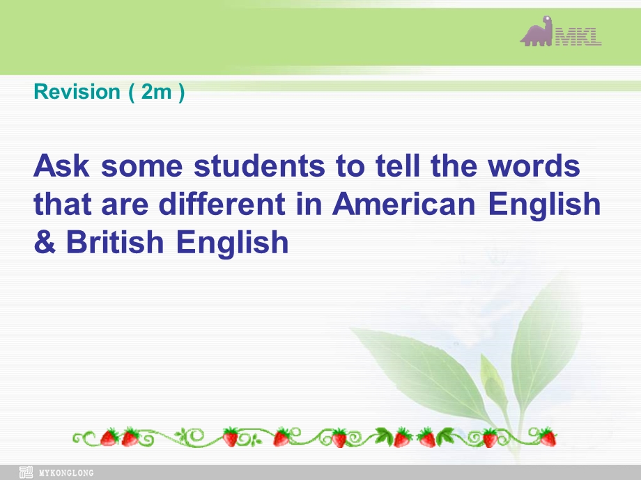 高一英语优质课件：Unit2Englisharoundtheworld-Listening（新人教版必修1）.ppt_第2页