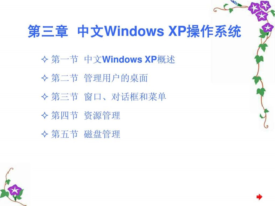 中文WindowsXP操作系统第一讲.ppt_第1页