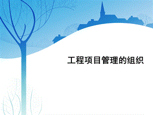 工程项目管理的组织.ppt