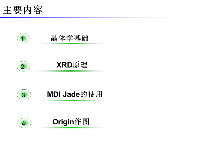 XRD原理及Jade软件使用说明.pptx_第2页