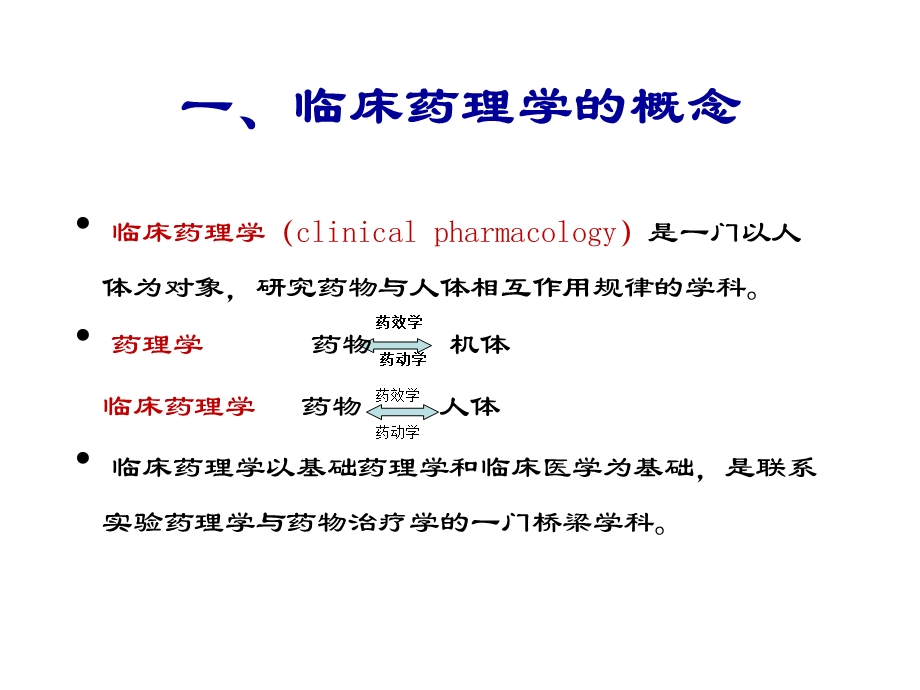 临床药理学套精品课件文档资料.ppt_第2页