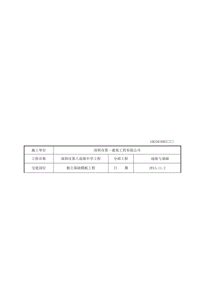 独立基础模板工程技术交底.doc