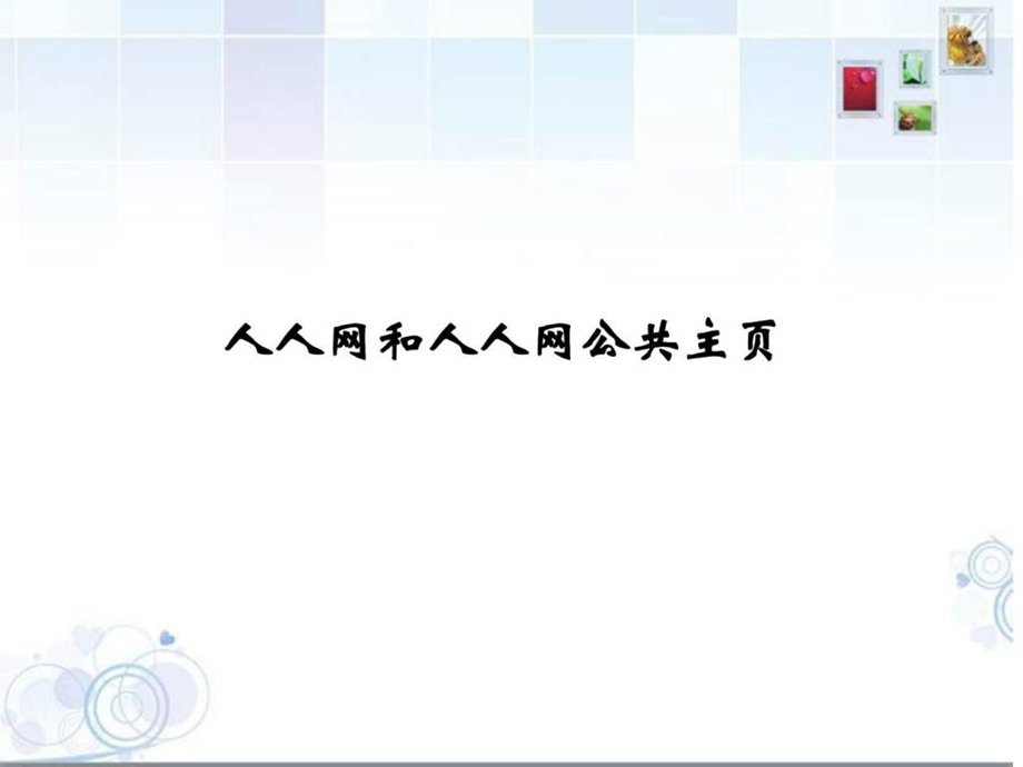 某品牌建立人人网公共主页的报告.ppt_第3页