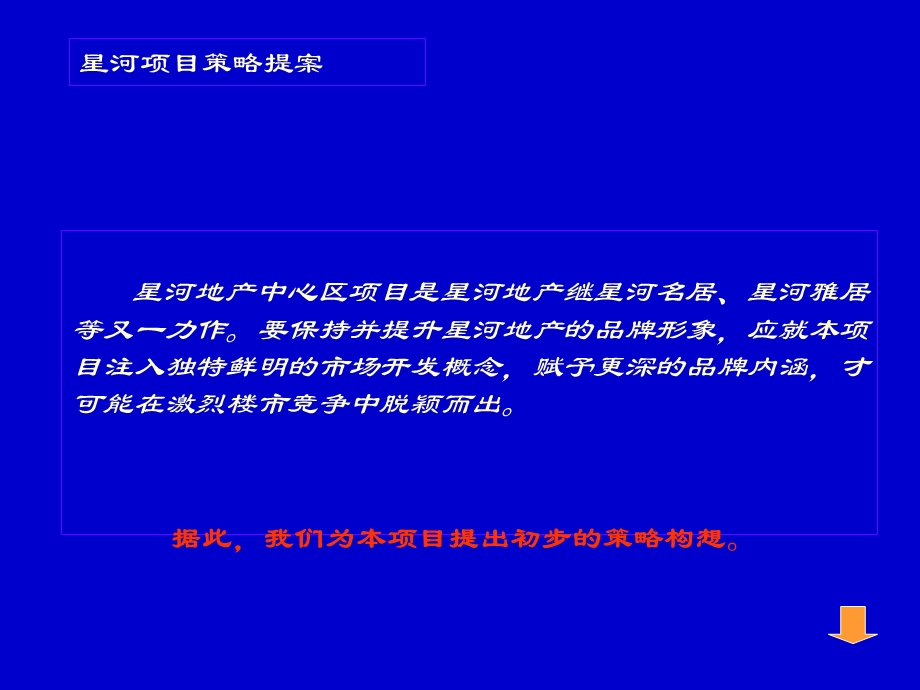 星河项目市场推广策略提案房地产策划文案.ppt_第2页