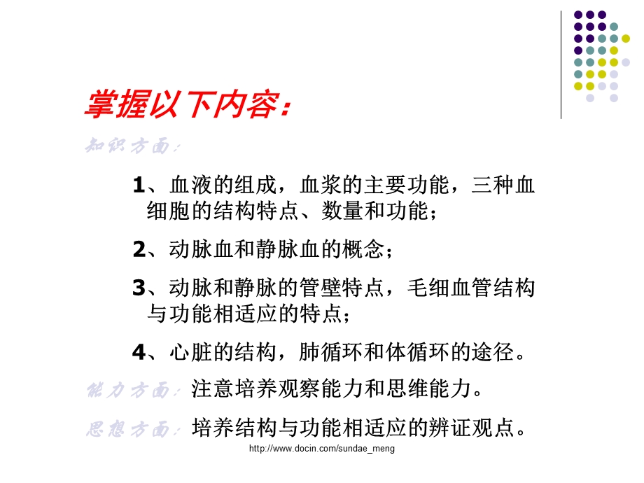 中学课件人体内物质的运输第一节流动的组织血液.ppt_第3页