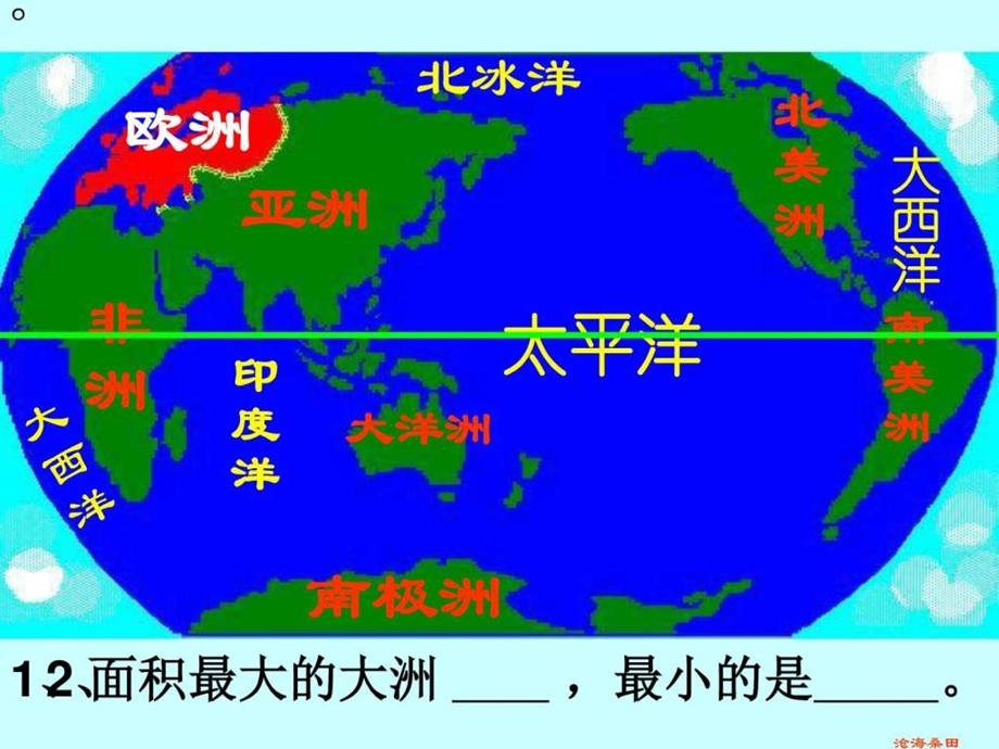 ...节海陆的变迁课件27张幻灯片人教版图文_第1页