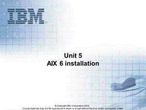 aix系统应用基础05aixinstall.ppt