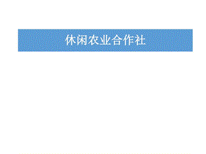 农业合作社.ppt.ppt