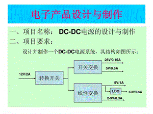 DCDC电子产品设计和制作.ppt15.ppt