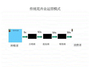 传统花卉业运营模式.ppt