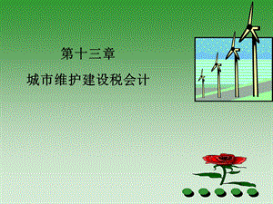 第十三章城市维护建设税会计.ppt