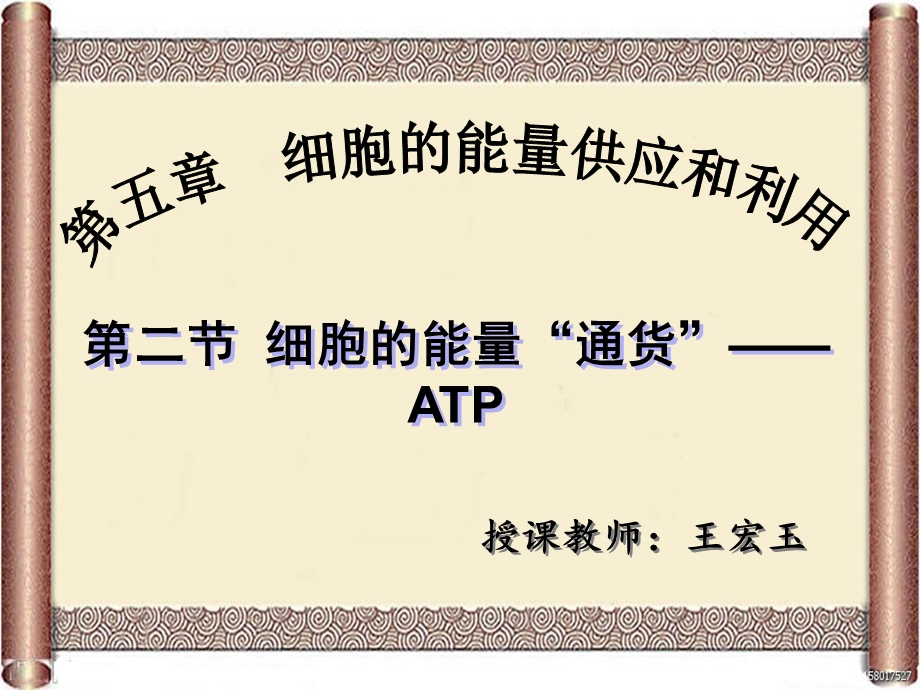 细胞的能量通货——ATP获奖精品课件(1).ppt_第2页