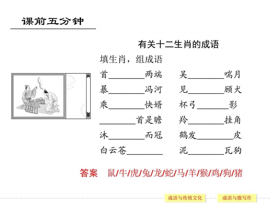 一轮复习广东专用在成语中感悟传统文化课件图文11.ppt_第2页