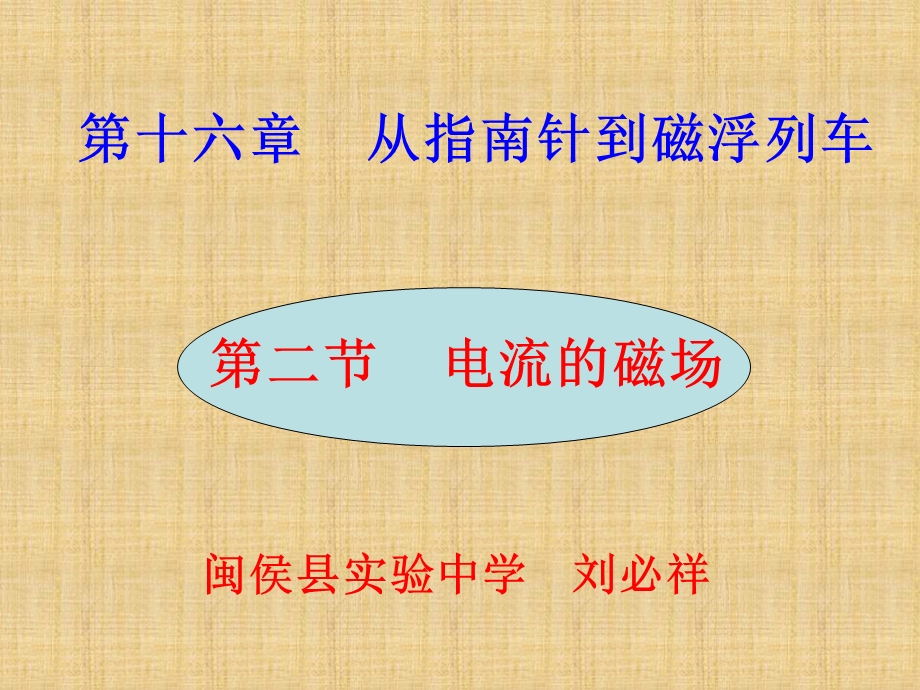 第十六部分从指南针到磁浮列车教学课件.ppt_第1页