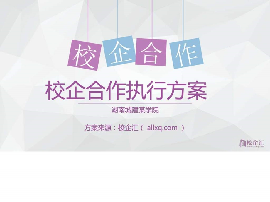 电子商务专业校企合作方案湖南城建某学院.ppt.ppt_第1页