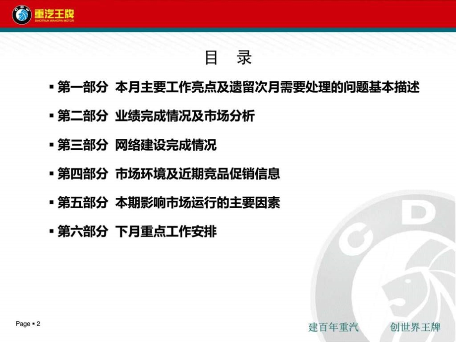 分公司月汇报材料新工作总结汇报总结汇报应用文书.ppt.ppt_第2页