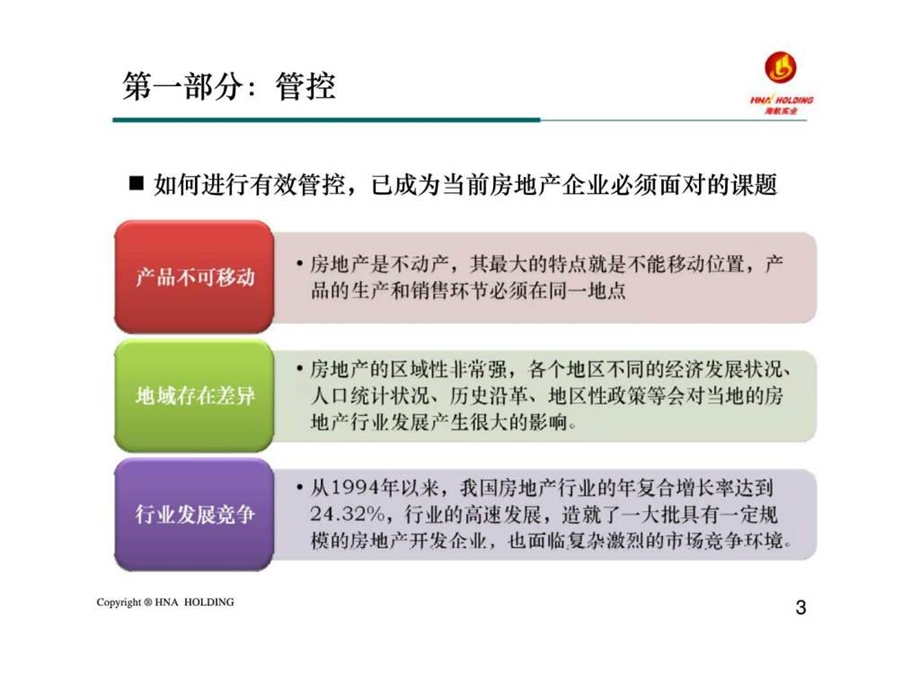 海航实业房地产公司管控模式浅析智库文档.ppt_第3页