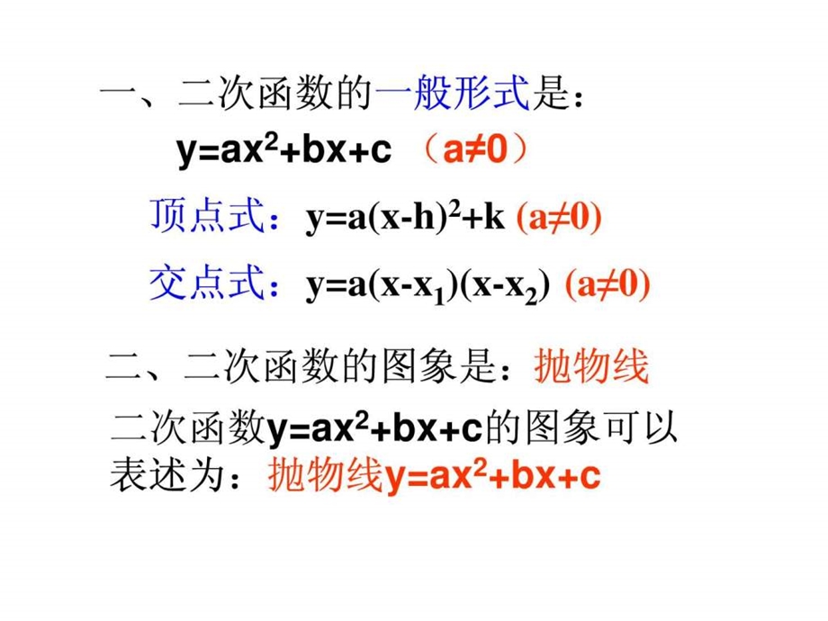 二次函数复习课第一课时PPT.ppt.ppt_第2页