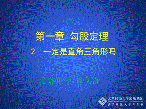 黑塔中学周文海1.2一定是直角三角形吗演示文稿图文.ppt.ppt