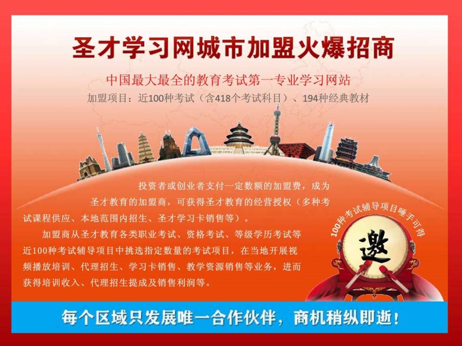 圣才学习网城市加盟招商方案.4.24.ppt.ppt_第2页