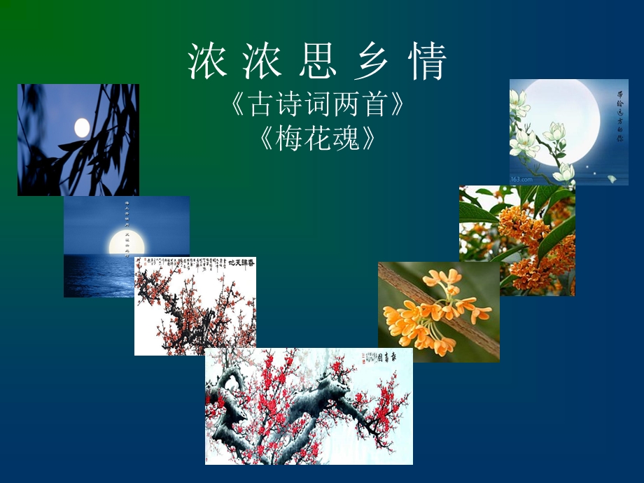 复习古诗三首梅花魂桂花雨小桥流水人家ppt课件.ppt_第2页