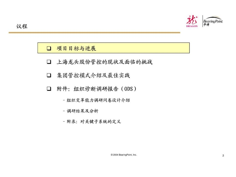 上海龙头集团股份有限公司管控模式项目初期报告.ppt_第2页