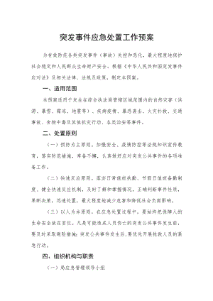 突发事件应急处置工作预案.docx