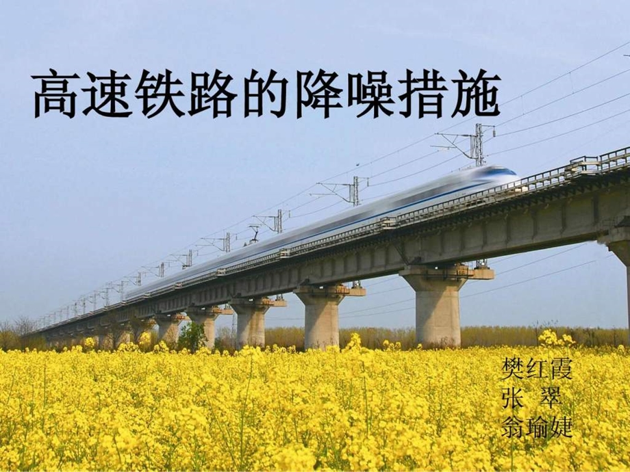 高速铁路的降噪措施.ppt.ppt_第1页