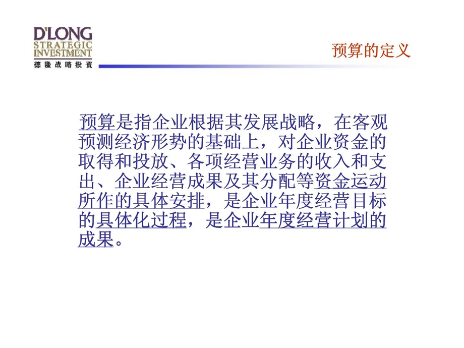 德隆国际战略投资有限公司企业预算制度.ppt_第3页