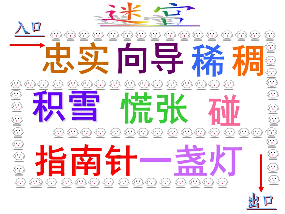 要是你在野外迷了路 (5).ppt_第3页