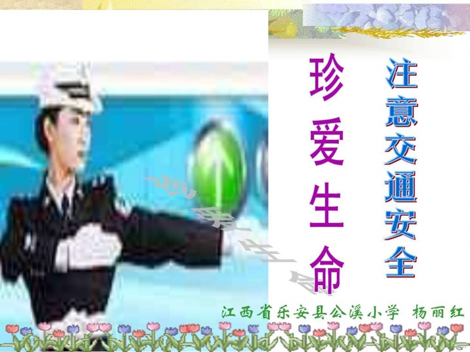 珍爱生命注意交通安全课件.ppt.ppt_第1页