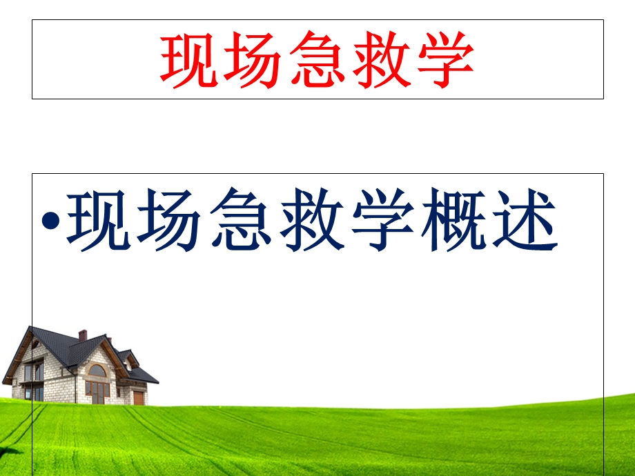 现场急救概述ppt课件文档资料.ppt_第2页