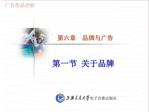 广告作品评析第六章品牌12节.ppt.ppt