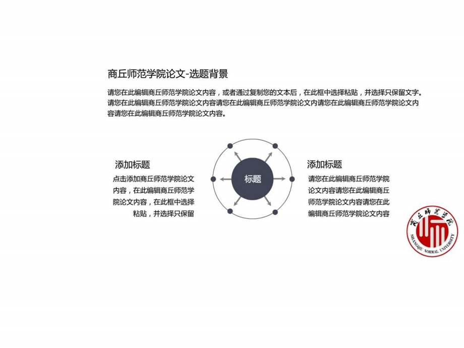 商丘师范学院本科毕业论文答辩ppt模板动态可编辑模板....ppt.ppt_第3页