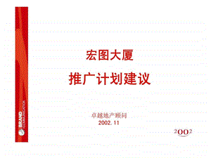 宏图大厦推广计划建议.ppt