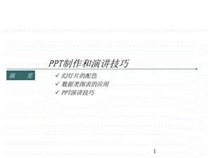 PPT制作和演讲技巧图文.ppt.ppt