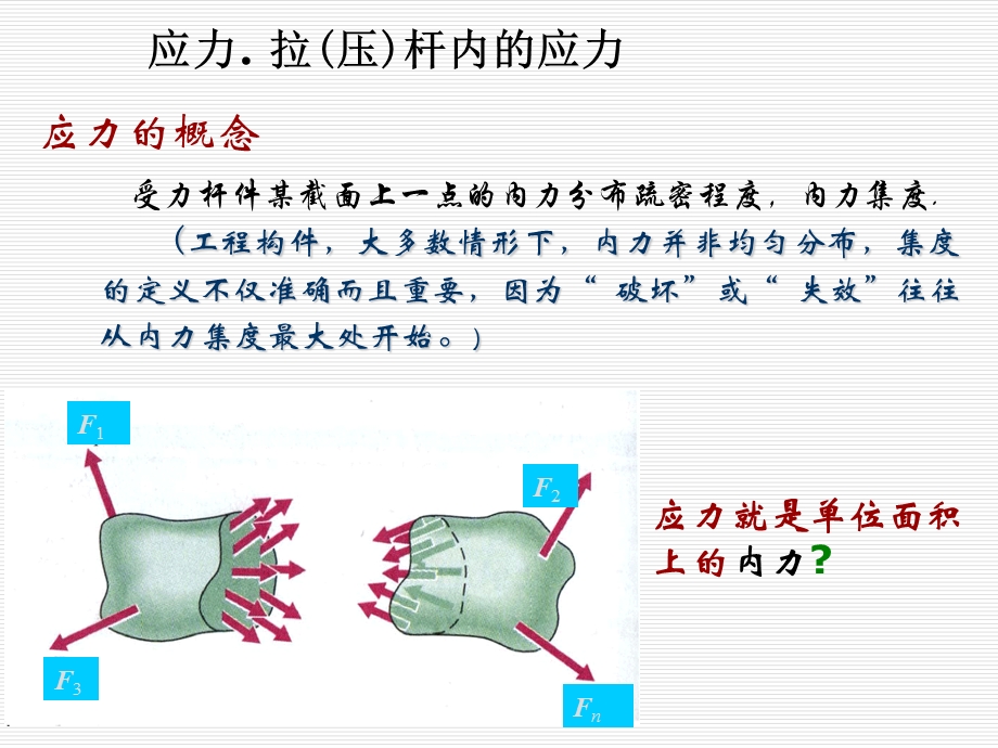 材料力学课件23应力.拉压杆内的应力.ppt_第1页