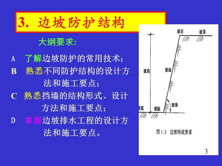 注册土木岩土工程师考试习题精讲13边坡防护结构.ppt_第1页