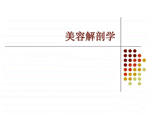 美容解剖学绪论.ppt.ppt