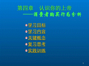 市场营销学4消费者购买行为分析销售营销经管营销专业资料.ppt.ppt