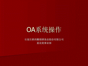 OA系统演示.ppt