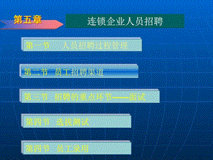 连锁企业人员招聘图文.ppt.ppt