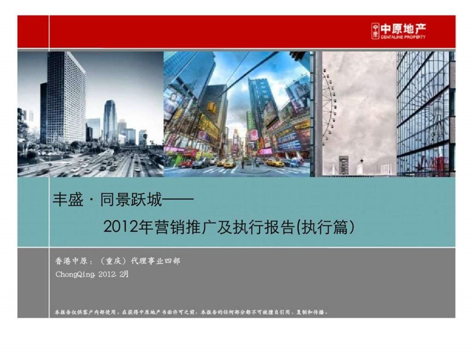 丰盛同景跃城营销推广及执行报告执行篇.ppt_第1页