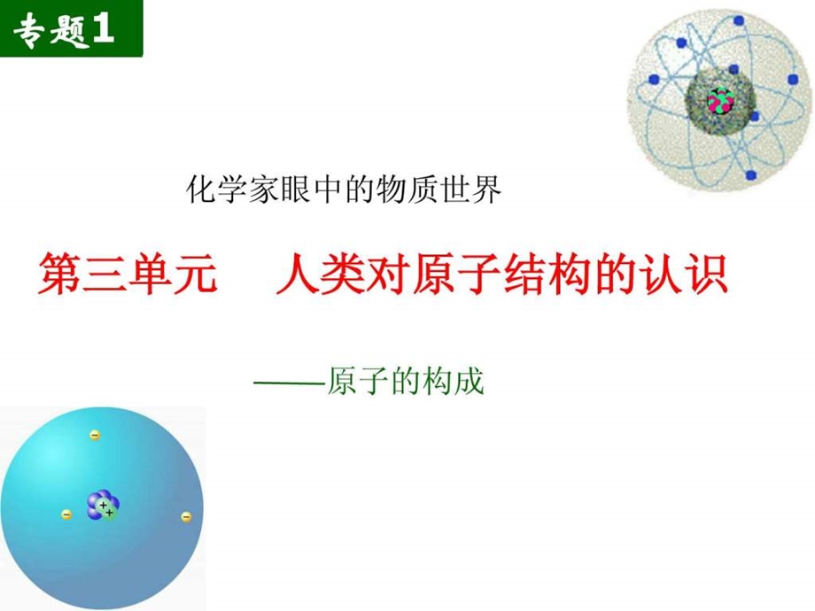 人类对原子结构的认识苏教版图文.ppt.ppt_第1页