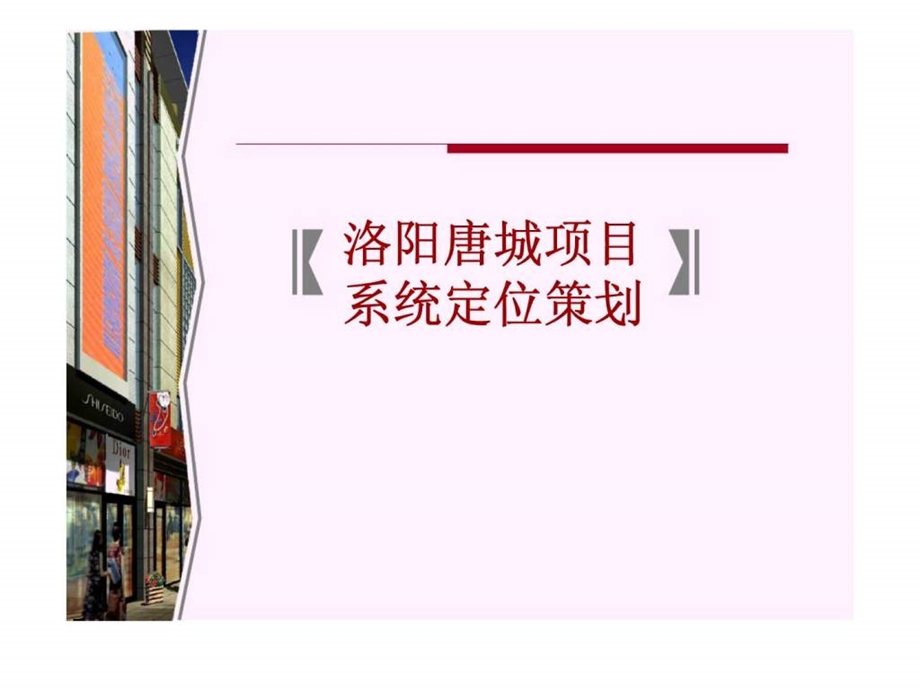 洛阳唐城项目系统定位策划.ppt_第1页